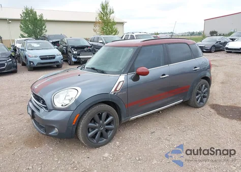 2016 Mini Countryman Cooper S из США, поврежденный, VIN WMWZC3C59GWT08098